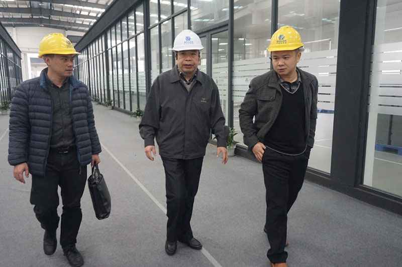 全国电梯标准化技术委员会秘书长陈凤旺先生莅临辛格林电梯参观考察