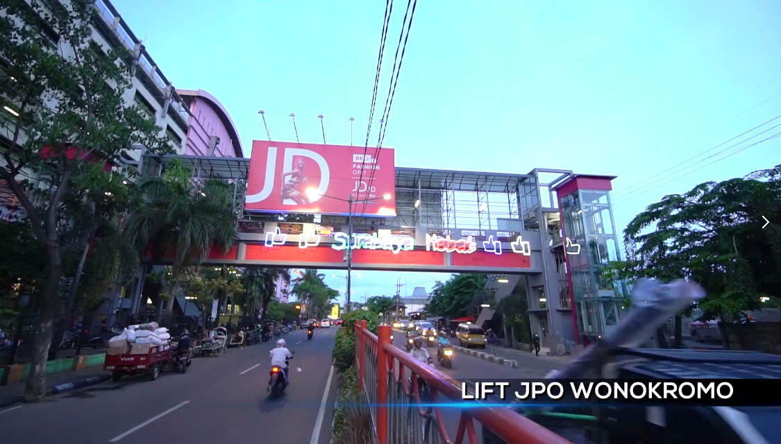 印尼人行天桥市政项目